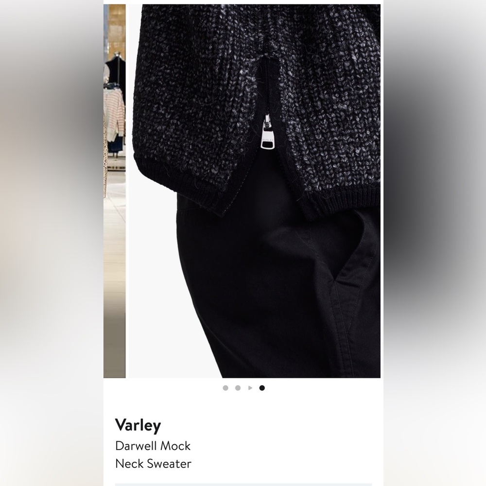 Varley Darrell Mock Neck Sweater - Picture 3 of 7